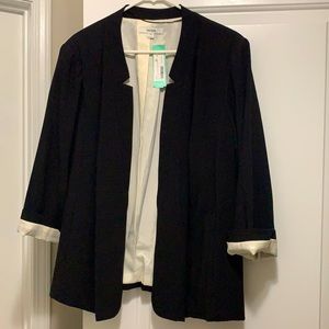 kenzie notched collar blazer